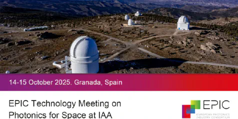 EPIC Technology Meeting on Photonics for Space at IAA