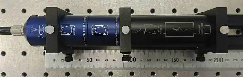 Figure 2) Experimental setup consisting of: a|AspheriColl, two a|BeamExpander and a|TopShape. Figure 2) Experimental setup consisting of: a|AspheriColl, two a|BeamExpander and a|TopShape.