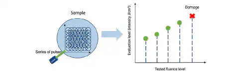 Fig. 5: Diagram of the raster scan test Fig. 5: Diagram of the raster scan test