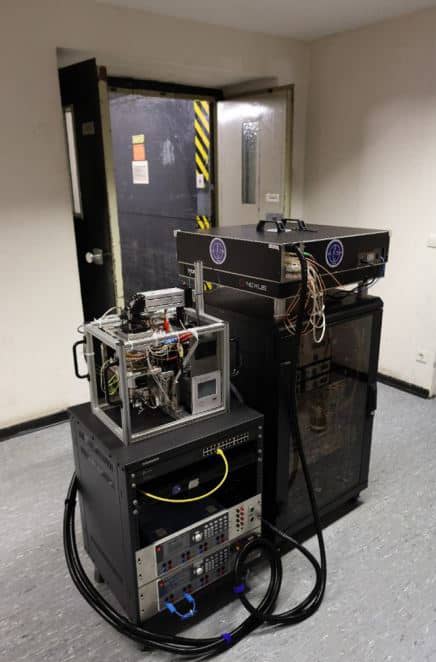 Fig 4: Atom interferometer setup
