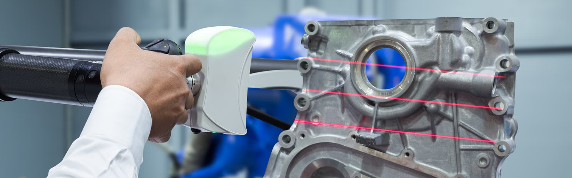 Industrielle Laserprojektion