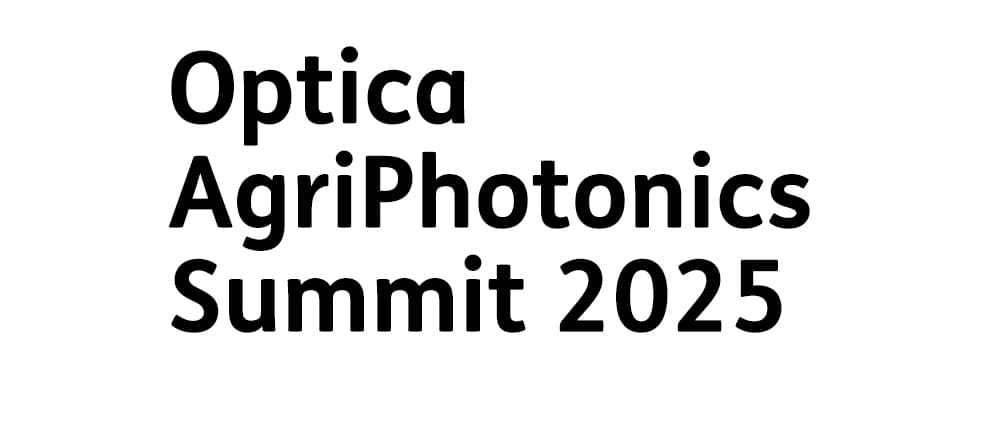 Optica AgriPhotonics Summit 2025