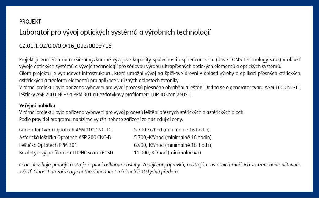 Project_Laboratořprovývojoptickýchsystémůavýrobníchtechnologi
