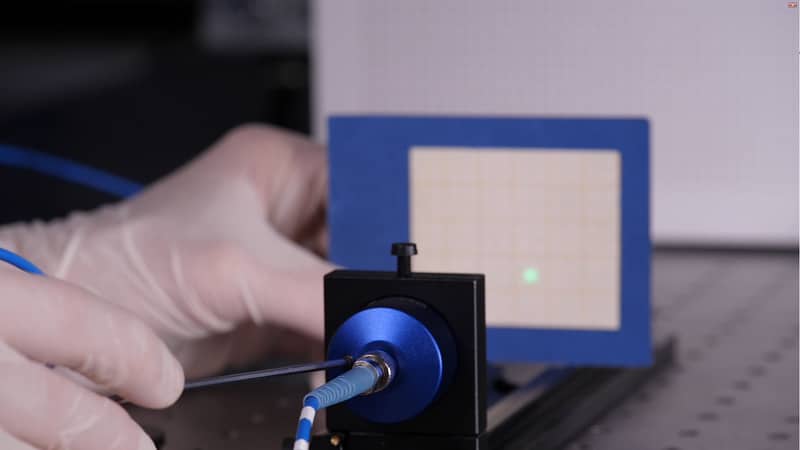 a|AspheriColl for easy fiber collimation the UV range