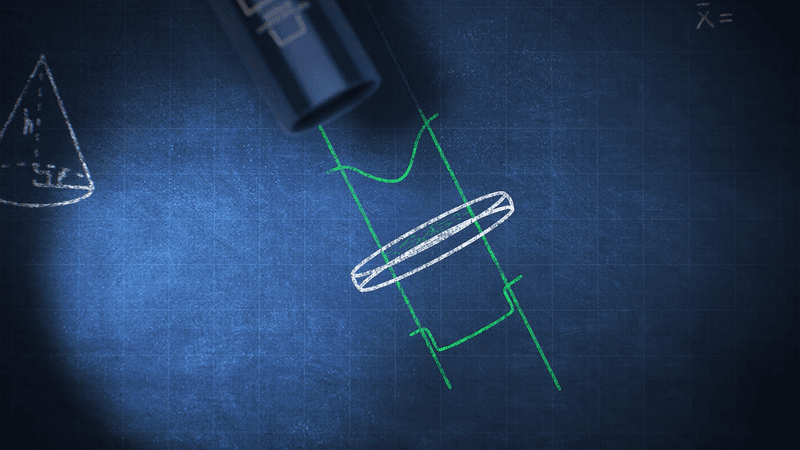 Compact Top-Hat laser beam shaper made of aspheres