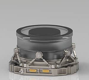 Mechanischer Aufbau des optischen Kopfes © Jena-Optronik GmbH
