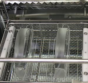 Figure 5: Cleaning in an ultrasonic bath.